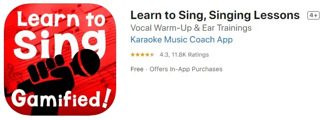Sing Sharp 歌唱教學手機應用程式 Logo